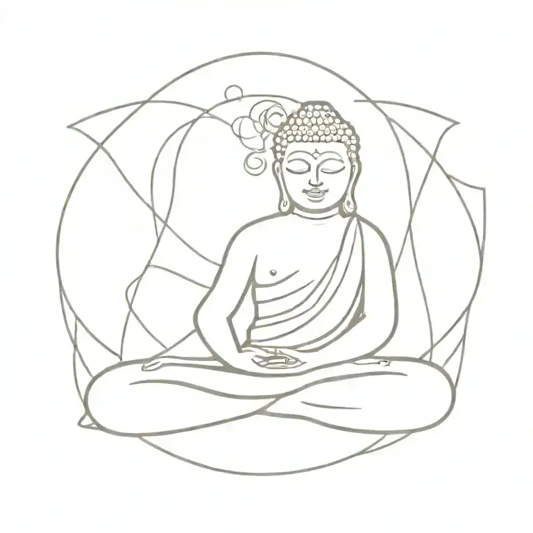 buddha tattoo design idea