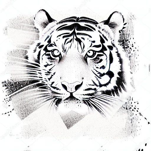 Tiger Stripes Tattoo Caterpillar  Clip Art Library