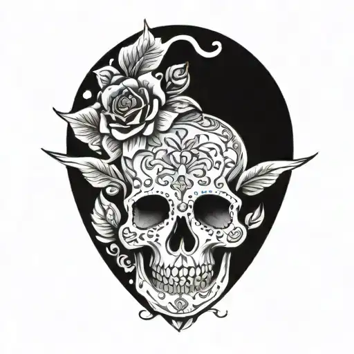 collarbone tattoo design idea