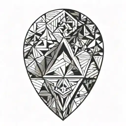 collarbone tattoo design idea