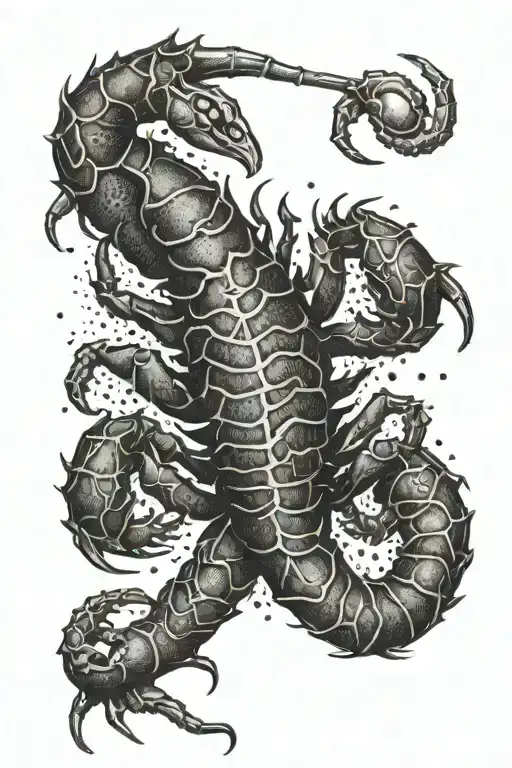 scorpio tattoo design idea