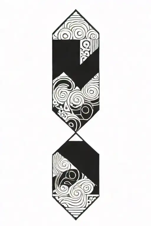 lettering tattoo design idea