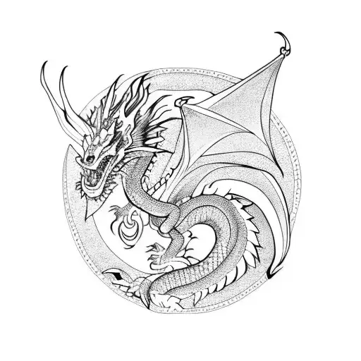 60 Simple Dragon Tattoos For Men  FireBreathing Ink Ideas  Dragon tattoo  Dragon tattoo designs Tattoos for guys