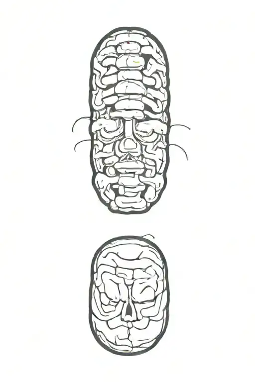 pain tattoo design idea