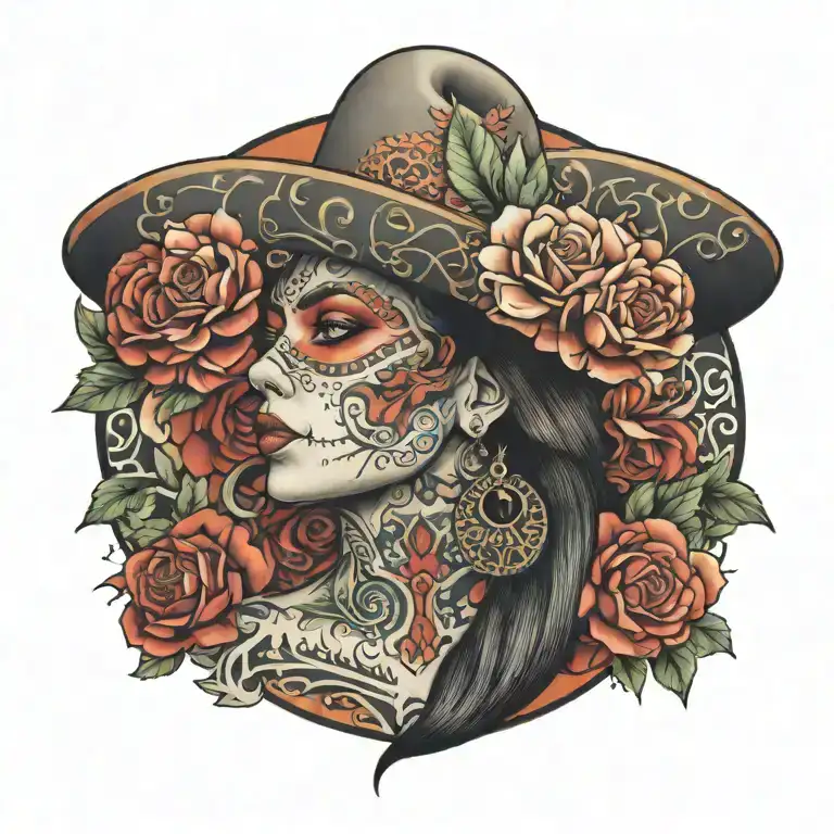 mexican tattoo design idea