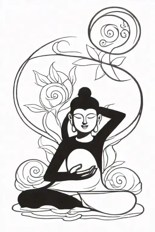 buddha tattoo design idea
