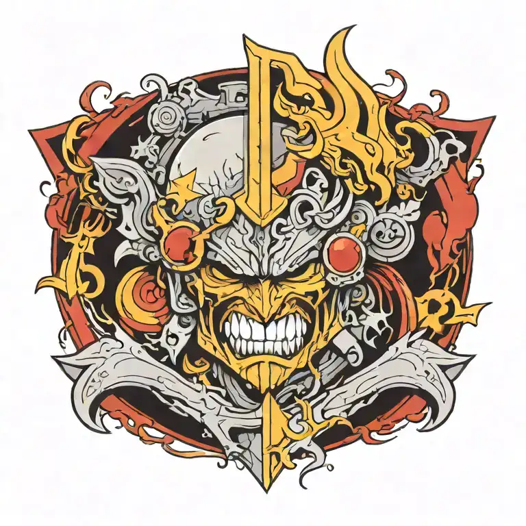 berserk tattoo design idea