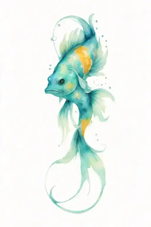 fish tattoo design idea