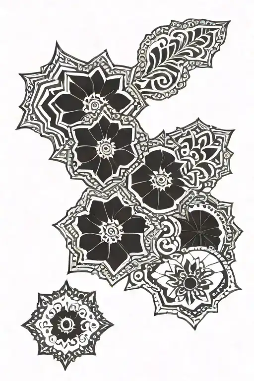 henna tattoo design idea