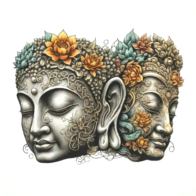 buddha tattoo design idea