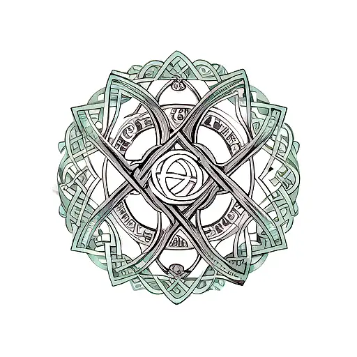 Celtic Knot tattoo design idea