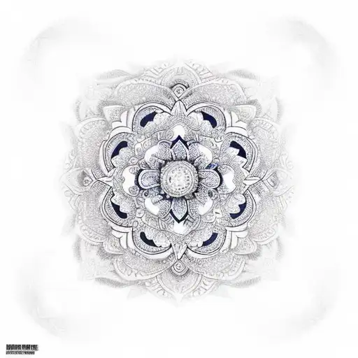 Mandala tattoo design idea