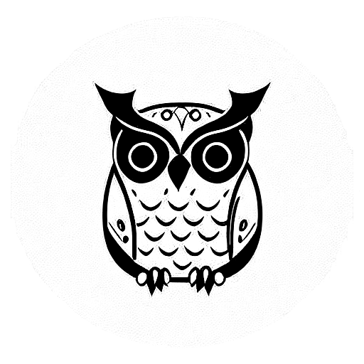 80 Geometric Owl Tattoo Designs For Men  Shape Ink Ideas