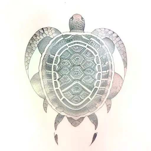 lotus flower turtle tattoo om symbol  Round the World Magazine
