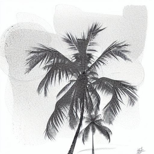 Palm Tree Reflection