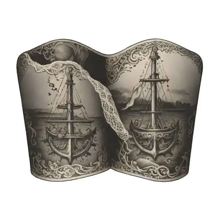 nautical tattoo design idea