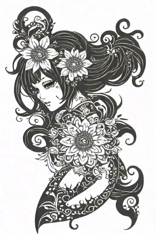 henna tattoo design idea