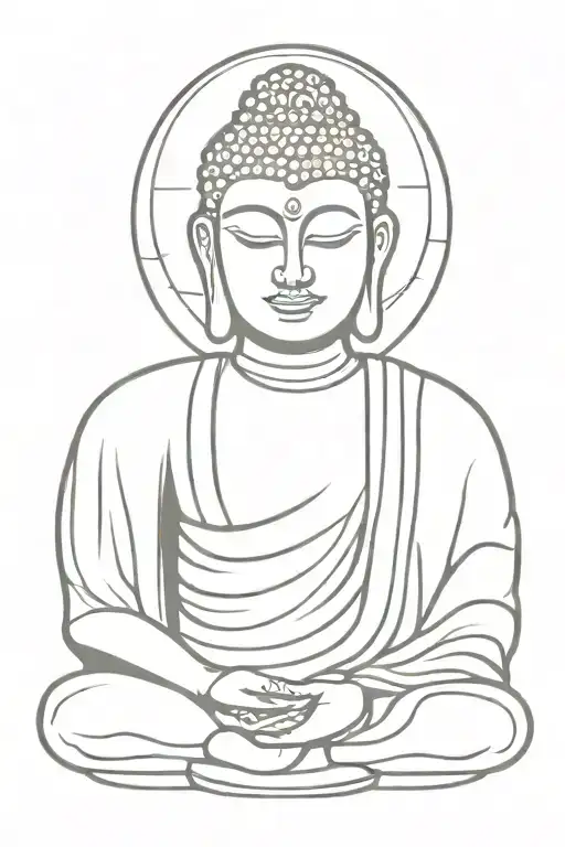 buddha tattoo design idea