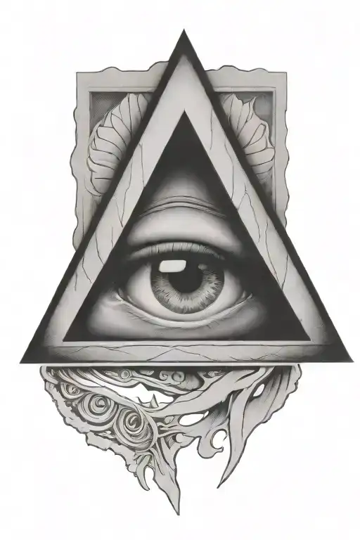 All Seeing Eye tattoo design idea