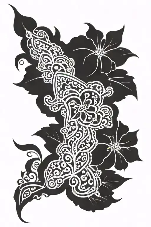 henna tattoo design idea