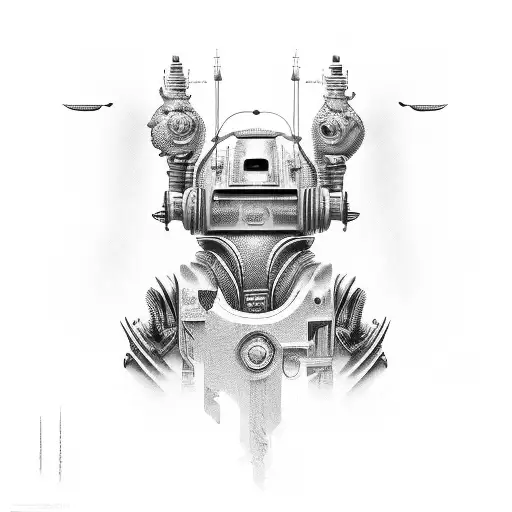 Bishop, Robot tattoo design idea