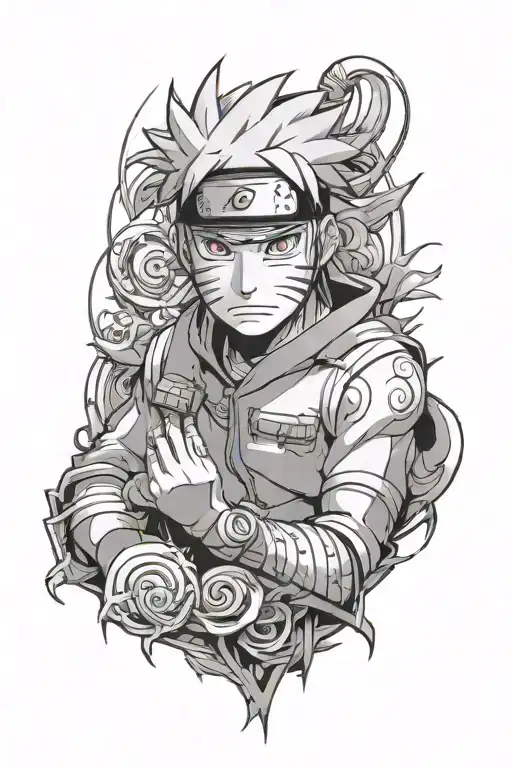 Naruto tattoo design idea