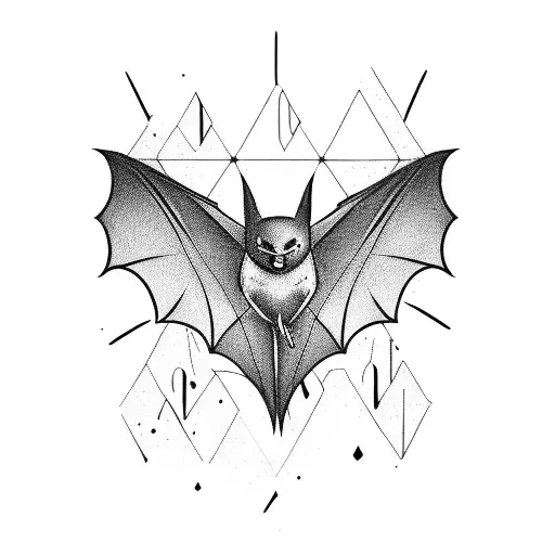 Bat Tattoo by Chris on Dribbble