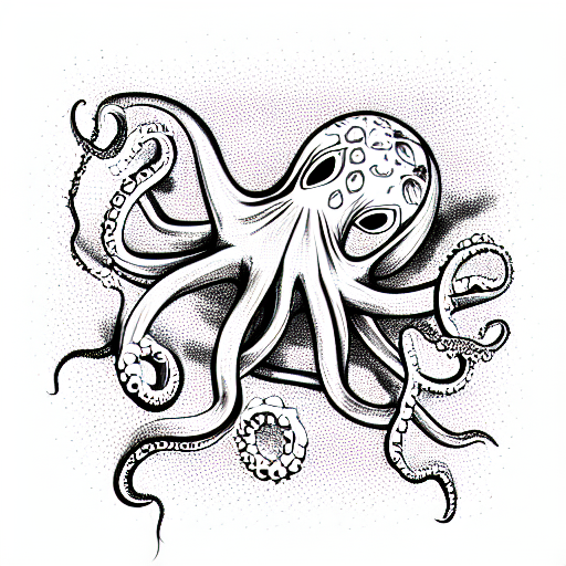 Nardi Ink Tattoo  Octopus Tattoo design Lamy pen      octopus  tattoo lamypen dotwork linework design artoftheday drawing  Facebook