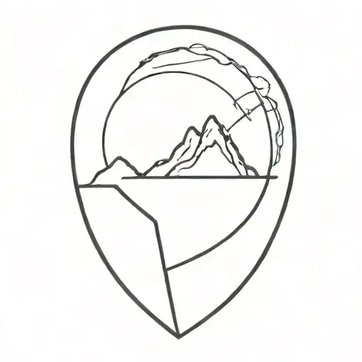 blackout tattoo design idea