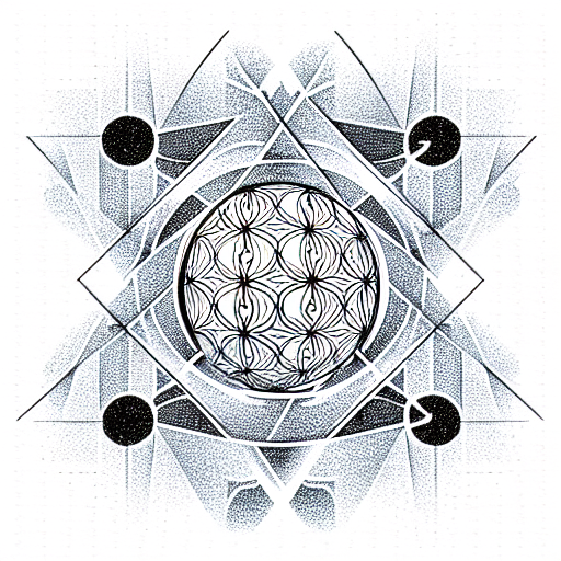 8 Ball tattoo design idea