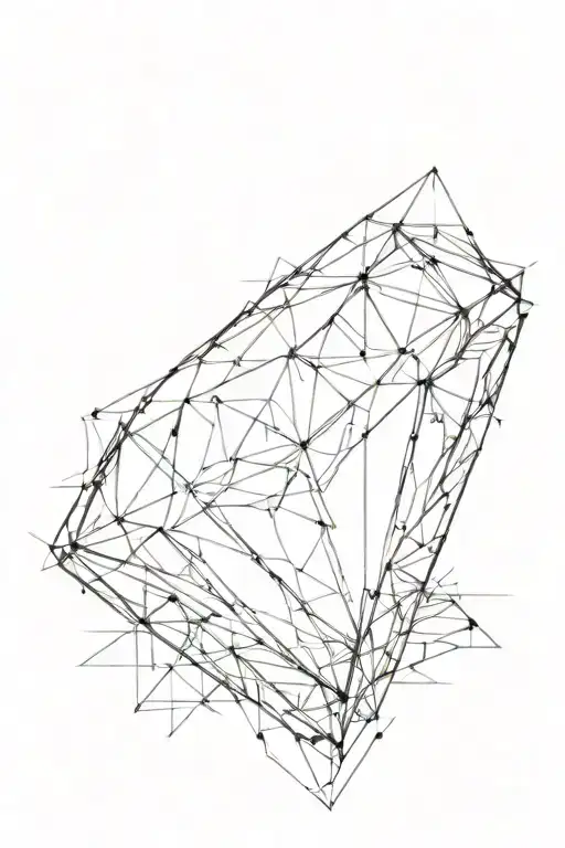 diamond tattoo design idea