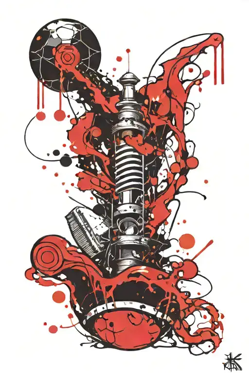 aquarius tattoo design idea