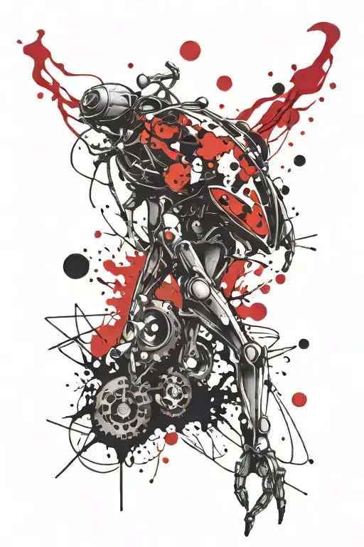 cancer tattoo design idea