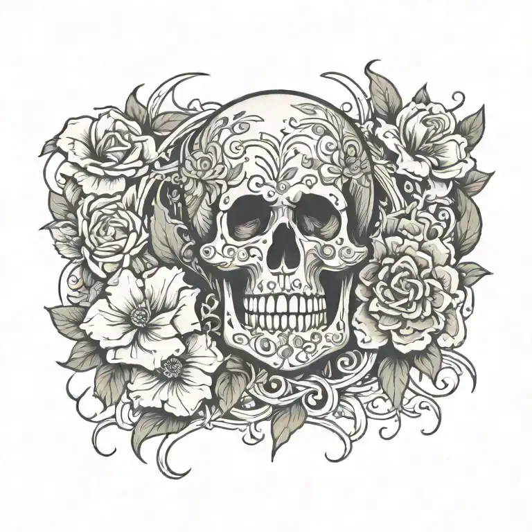 mexican tattoo design idea