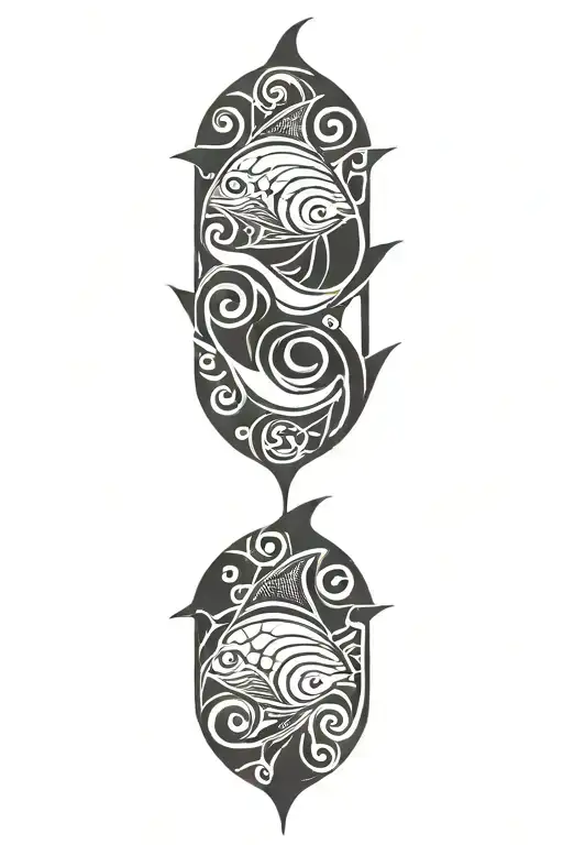 fish tattoo design idea