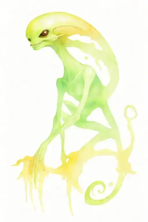 alien tattoo design idea