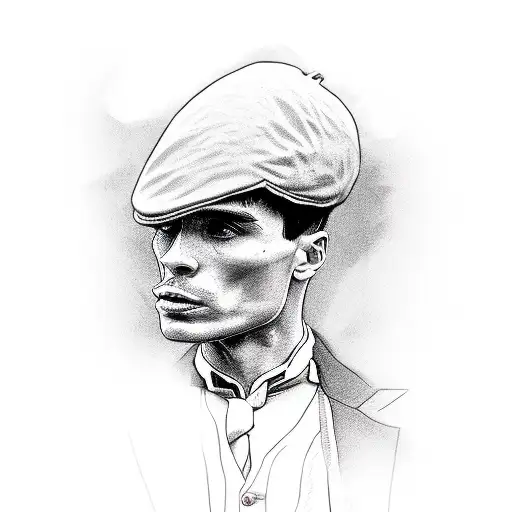 Peaky Blinders, Thomas Shelby tattoo design idea