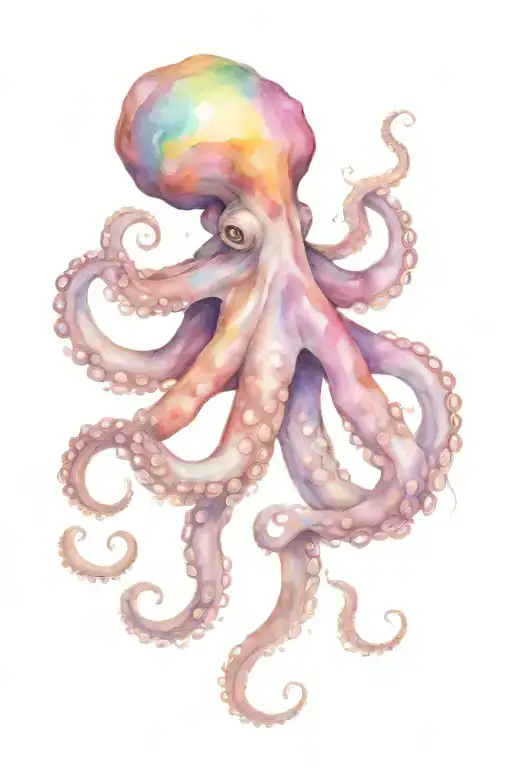 octopus tattoo design idea