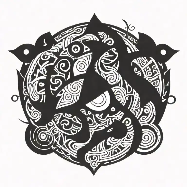 pain tattoo design idea