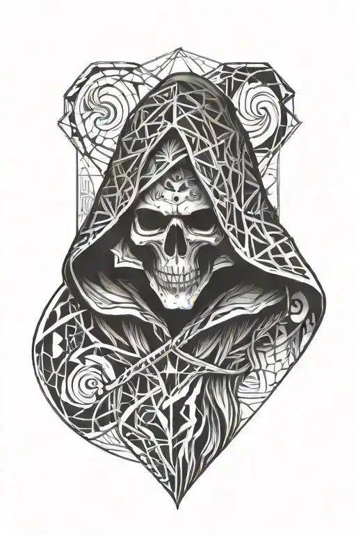 grim-reaper tattoo design idea
