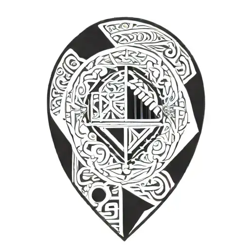 collarbone tattoo design idea