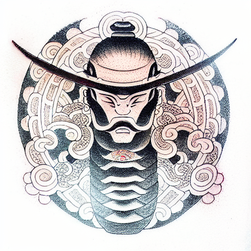 Japanese Chief Wahoo Tattoo Idea - BlackInk AI