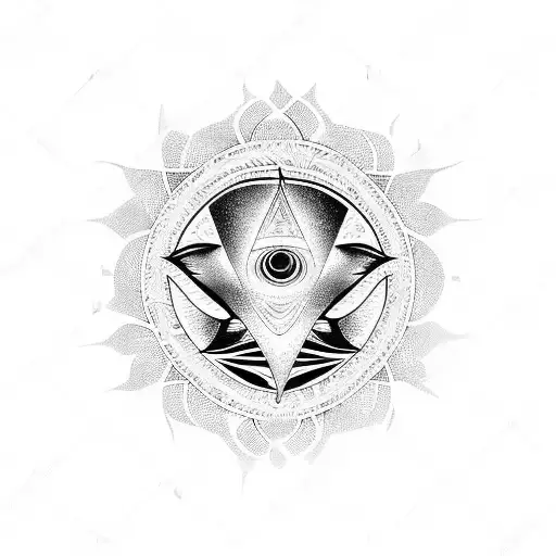 Sacred Heart Eye Neotraditional Tattoo Design  TattooVox Professional  Tattoo Designs Online