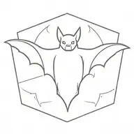 bat tattoo design idea