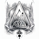 Ace of Spades tattoo design idea