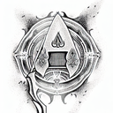 Ace of Spades tattoo design idea