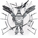 Turkey Warrior tattoo design idea