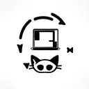 Cat, Computer, Software, Hacker, Programming, Code, Futuristic, Cyborg tattoo design idea