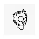 Cat, Computer, Software, Hacker, Programming, Code, Futuristic, Cyborg tattoo design idea