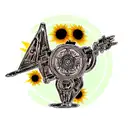 Sunflower tattoo design idea